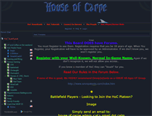 Tablet Screenshot of forums.houseofcarpe.com